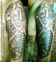 Biomachenical tattoo , machina tattoos , robotic tattoo,3d tattoos, guptram , tattoo shop in delhi,best attoo artist in delhi,tattoo stidio in delhi, small tattoos, creative tattoos,tattoo artist in defence colony , tattoo artist in  manali