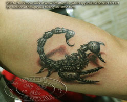 scorpio tattoo,3d scorpio tattoo,3d tattoos, guptram , tattoo shop in delhi,best attoo artist in delhi,tattoo stidio in delhi, small tattoos, creative tattoos,tattoo artist in defence colony , tattoo artist in  manali
