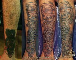coverup tattoo,reaper tattoo,skull tattoo,best coverup tattoo,good coverups, tattoo,3d tattoos, guptram , tattoo shop in delhi,best attoo artist in delhi,tattoo stidio in delhi, small tattoos, creative tattoos,tattoo artist in defence colony , tattoo